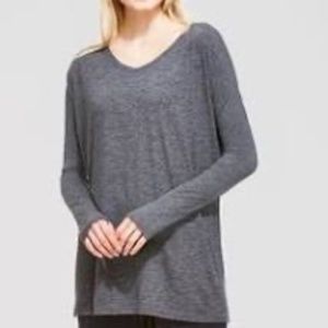 WANDER-Dark Grey Women's Long Sleeve Shirt